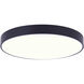 Madison 120V LED 5 inch Black Disk Light