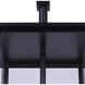 Rossland 2 Light 8.5 inch Matte Black Outdoor Pendant Light