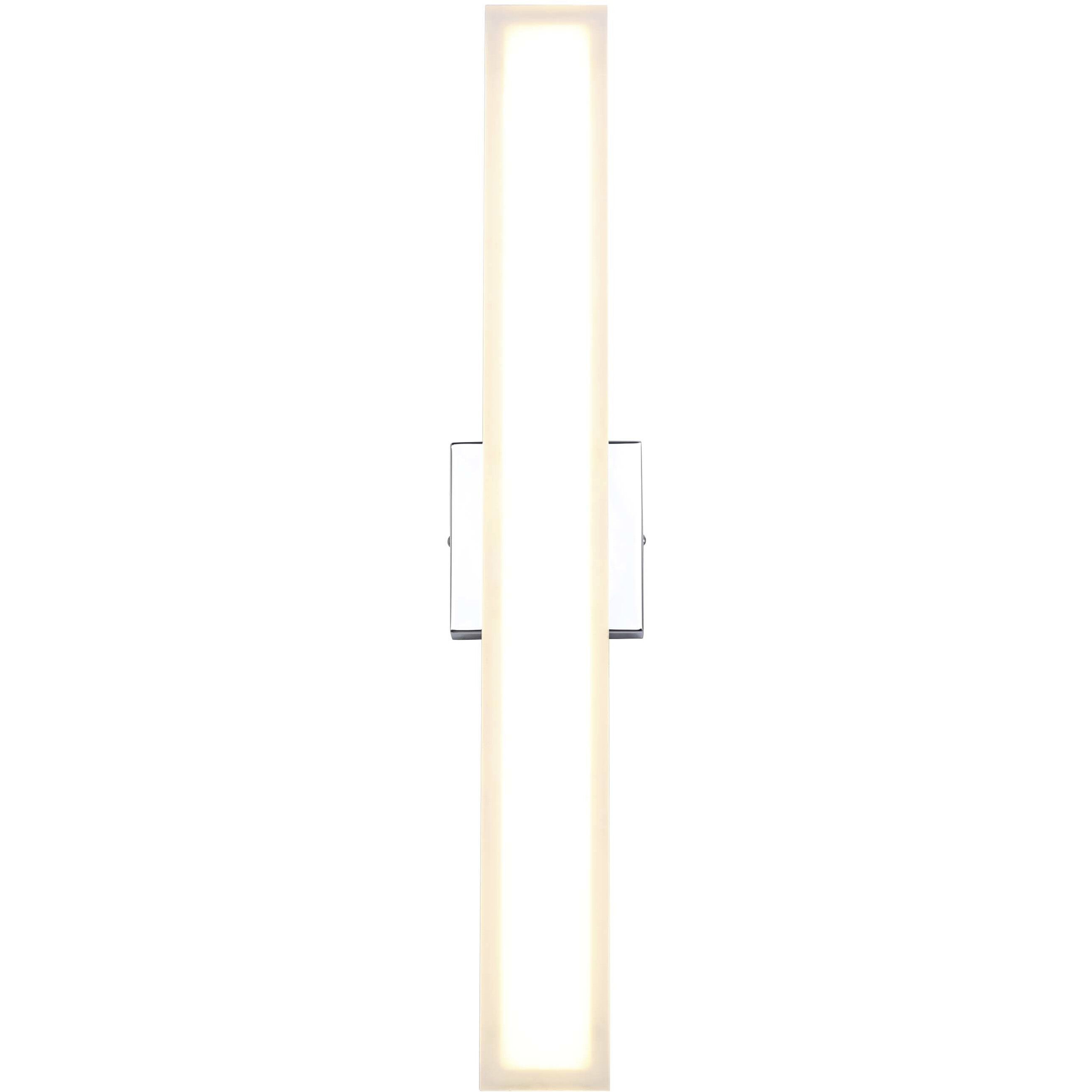 Javi LED 4.38 inch Chrome Vanity Light Wall Light