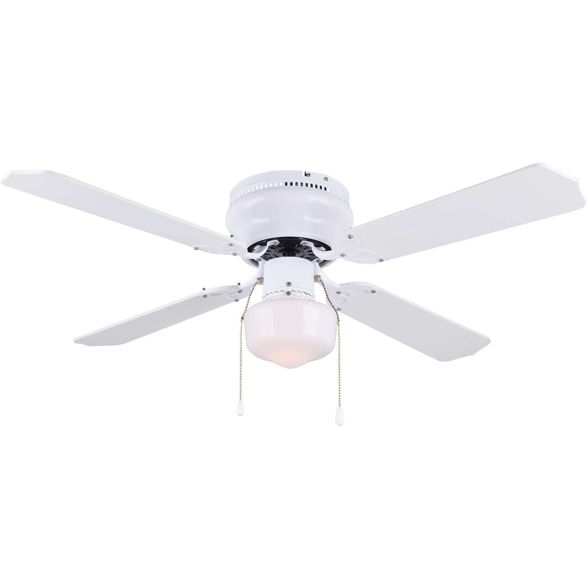 Madison 42 inch White Indoor Fan