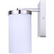 Britton 1 Light 6.13 inch Brushed Nickel Vanity Fixture Wall Light