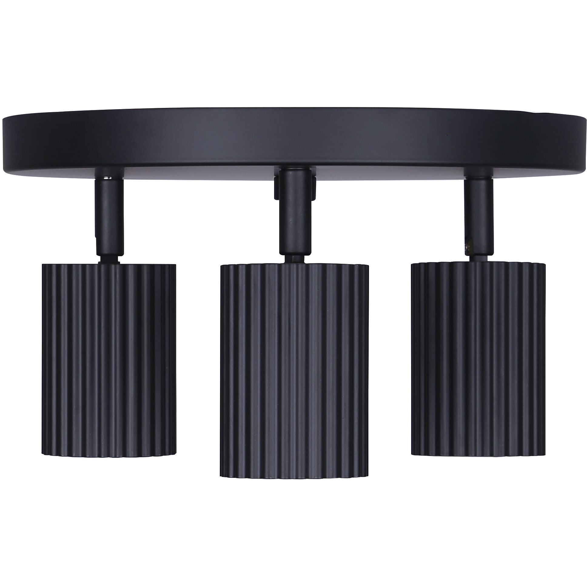 Rexton 3 Light Black Track Lighting Ceiling Light