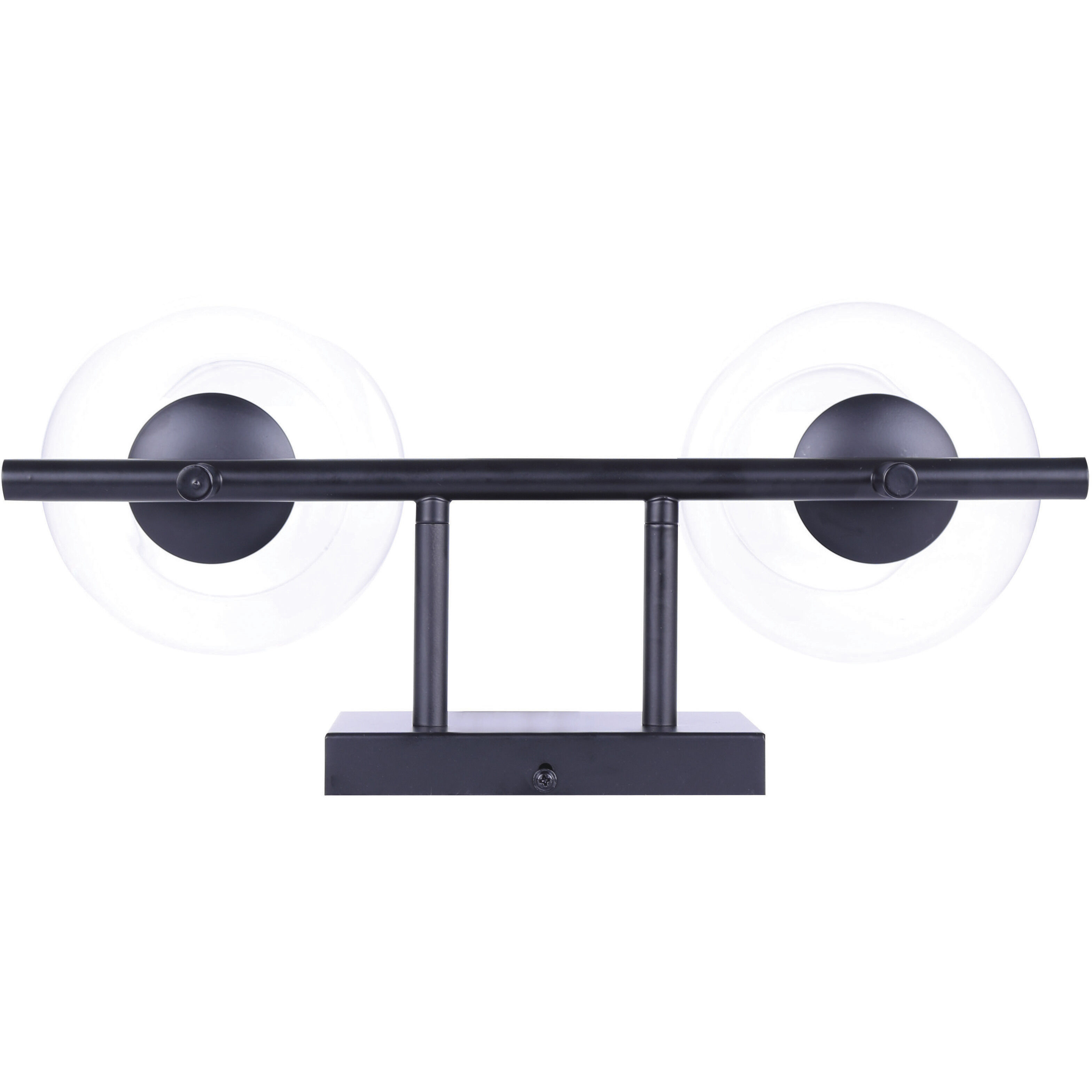 Madison 2 Light 16 inch Black Vanity Light Wall Light