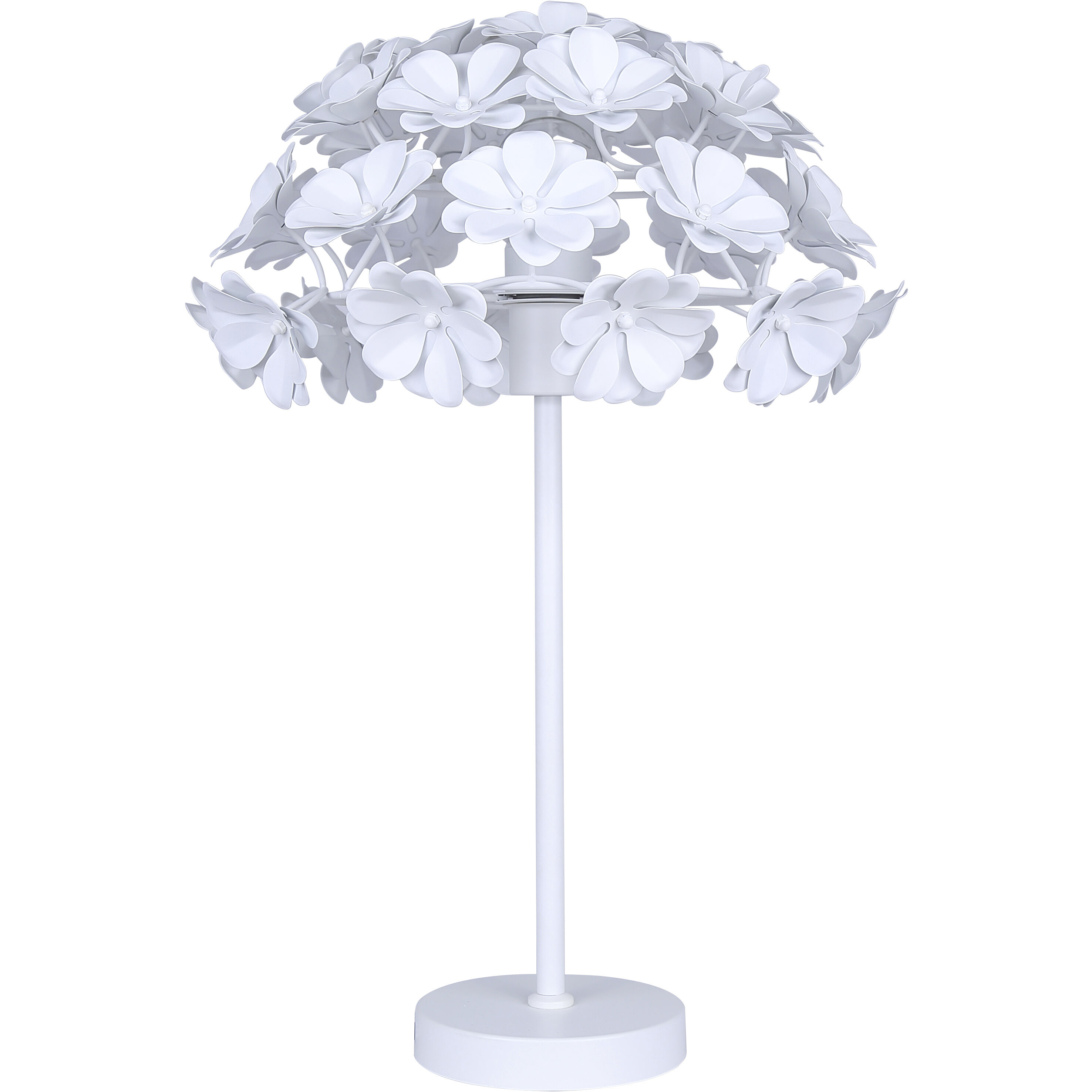 Cassia 23 inch 60.00 watt White Table Lamp Portable Light