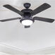 Eclipse 42 inch Black Indoor Ceiling Fan