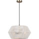 Willow 4 Light 17.75 inch Gold Chandelier Ceiling Light