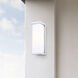 Ridley 1 Light 16 inch White Outdoor Wall Light