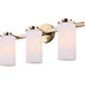 Kinslea 3 Light 23 inch Gold Vanity Light Wall Light