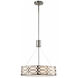 Madison 3 Light 18 inch Brushed Nickel Chandelier Ceiling Light