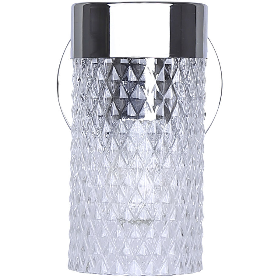 Eden 1 Light 6.88 inch Chrome Vanity Light Wall Light