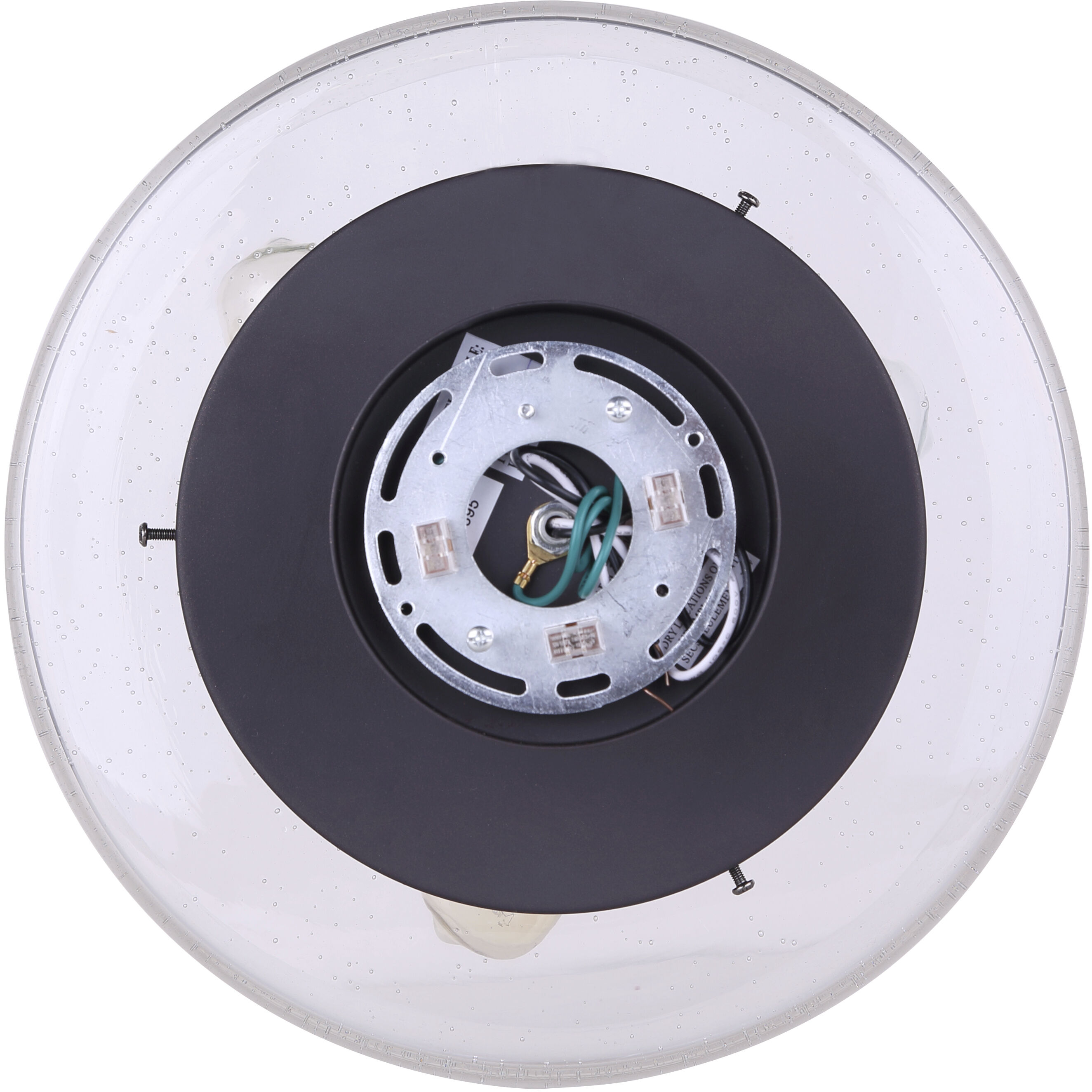 Madison 3 Light 13 inch Oil Rubbed Bronze Semi-Flush Ceiling Light