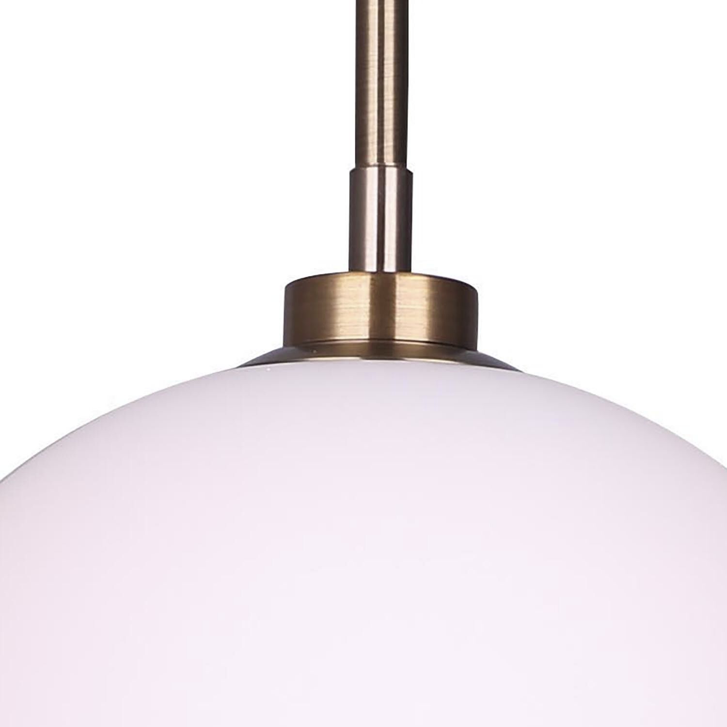Simone 1 Light 9.75 inch Gold Pendant Ceiling Light