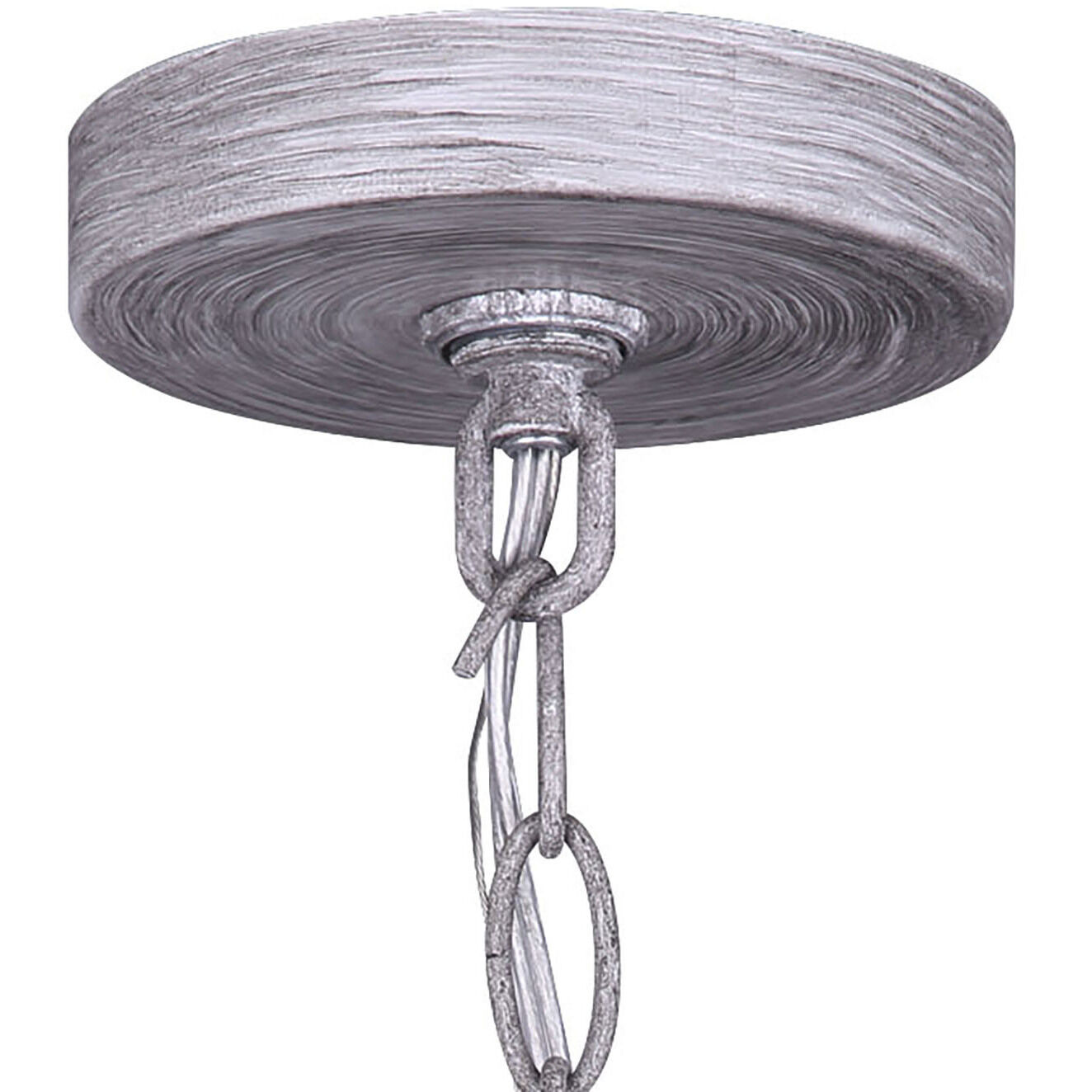 Solana 5 Light 18.5 inch Grey Chandelier Ceiling Light