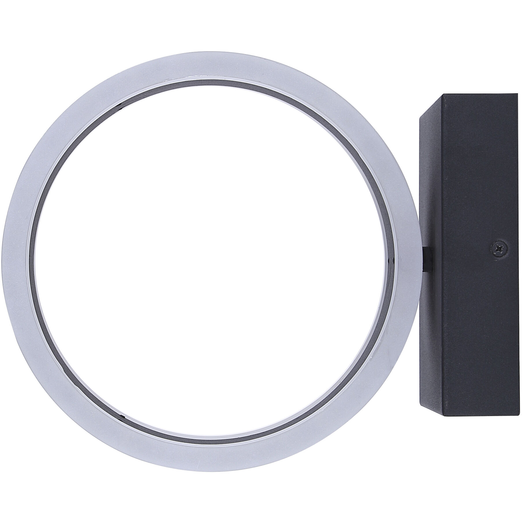 Franco LED 4.38 inch Black Outdoor Lantern