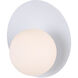 Mesa Sconce Wall Light in White