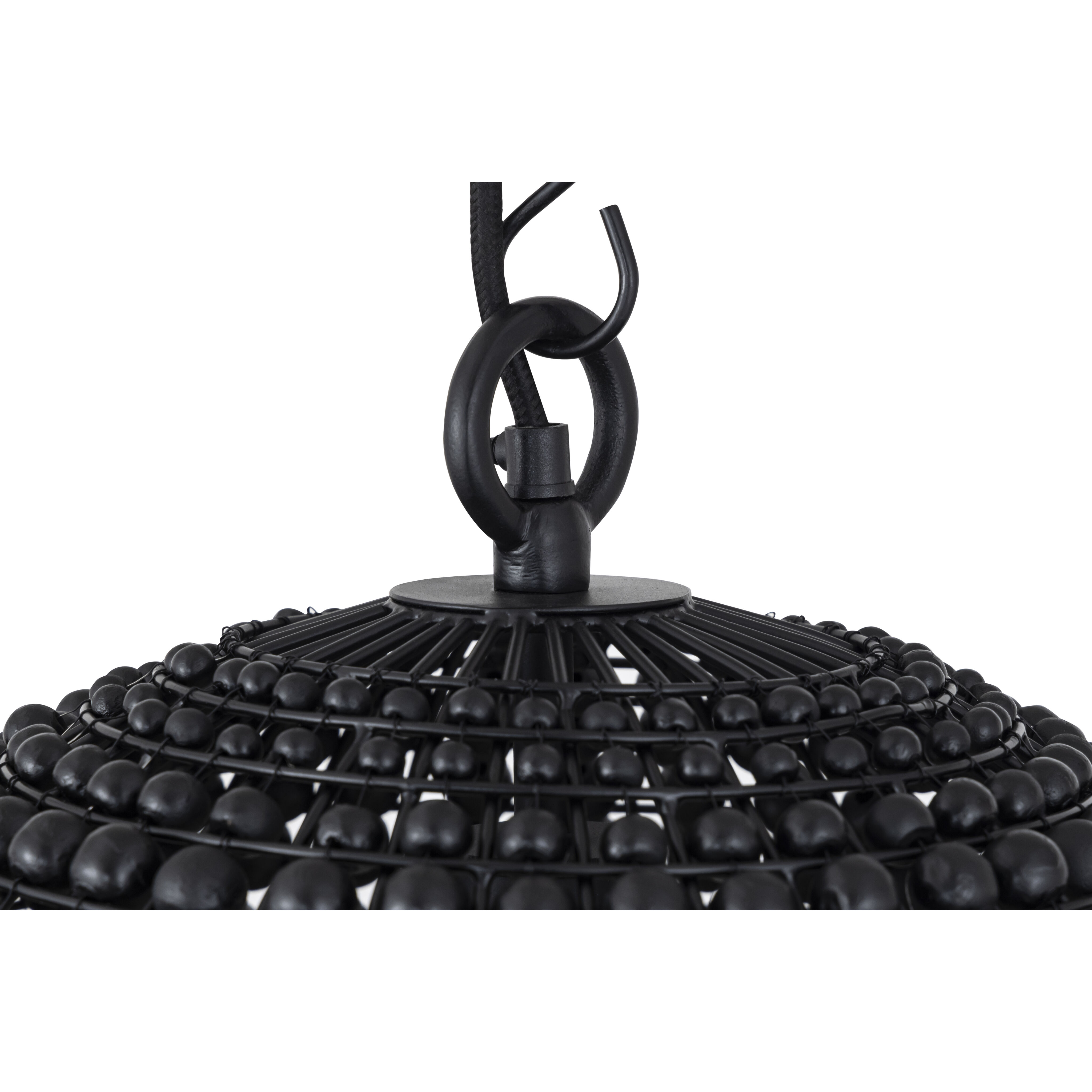 Burkley 1 Light 16 inch Matte Black Pendant Ceiling Light