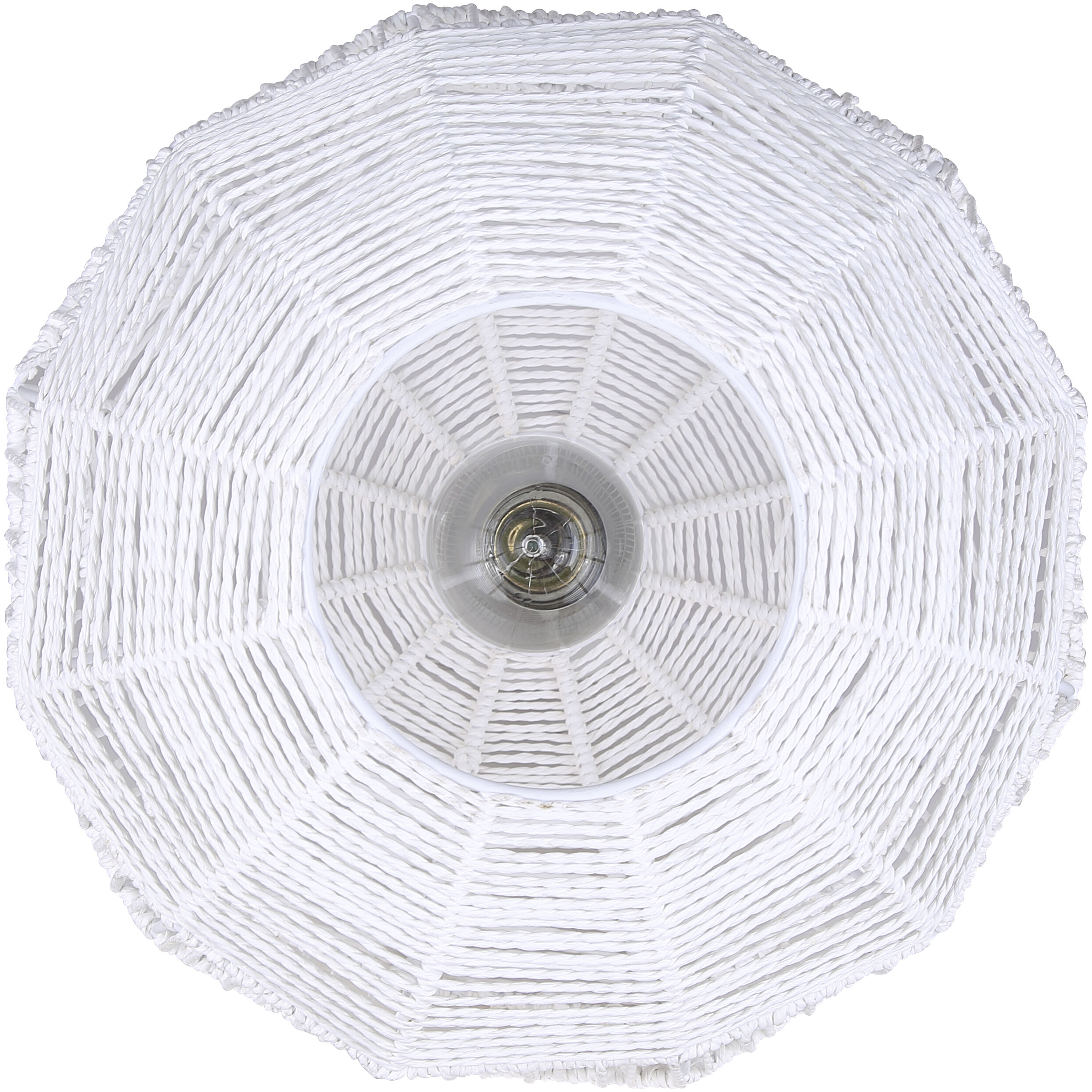 Valence 1 Light 15 inch White Pendant Ceiling Light