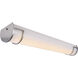 Madison LED 37 inch Brushed Nickel Vanity Light Wall Light