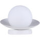 Mesa Sconce Wall Light in White