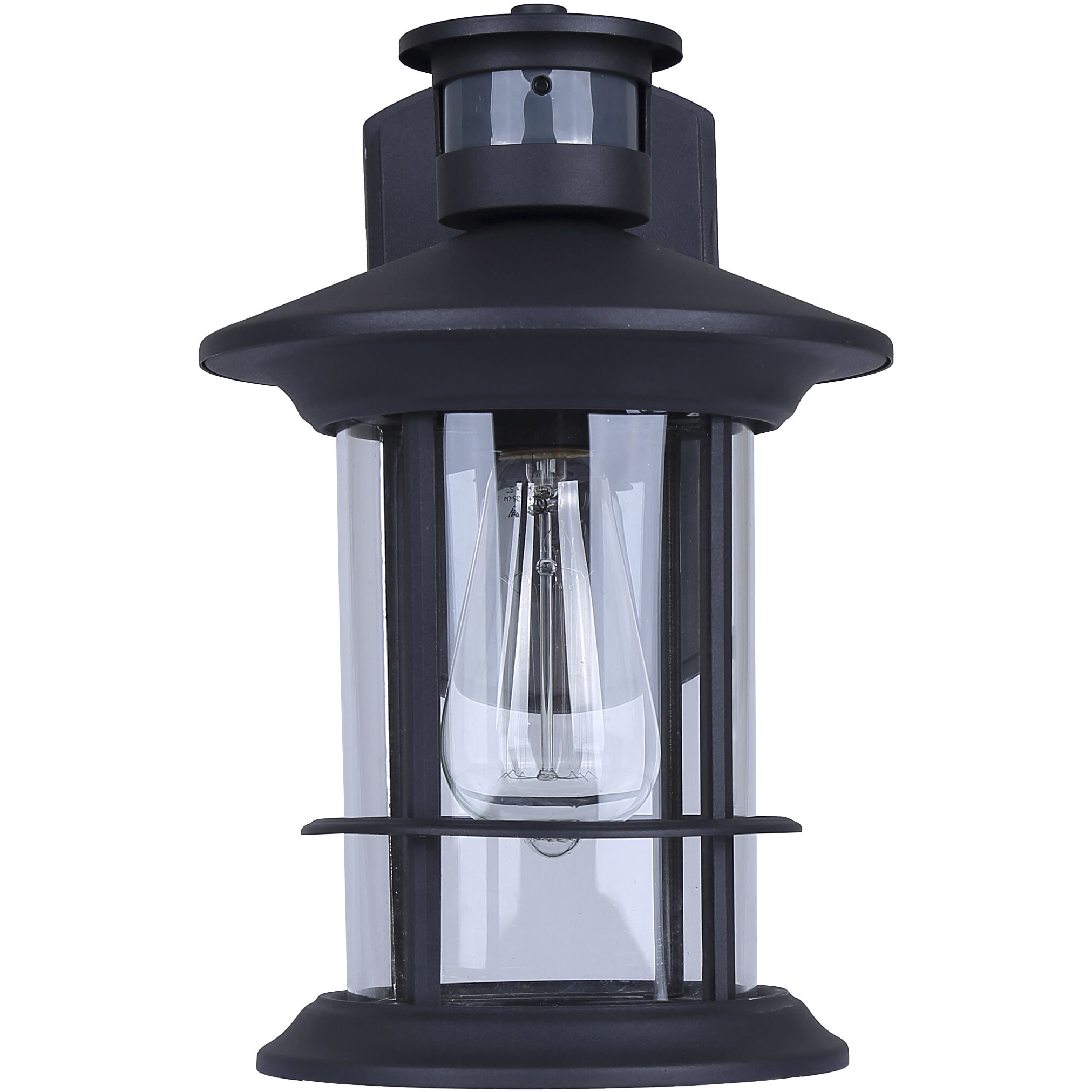 Dakota 1 Light 12.5 inch Black Outdoor Wall Lantern
