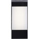 Madison LED 10 inch Black Outdoor Wall Light