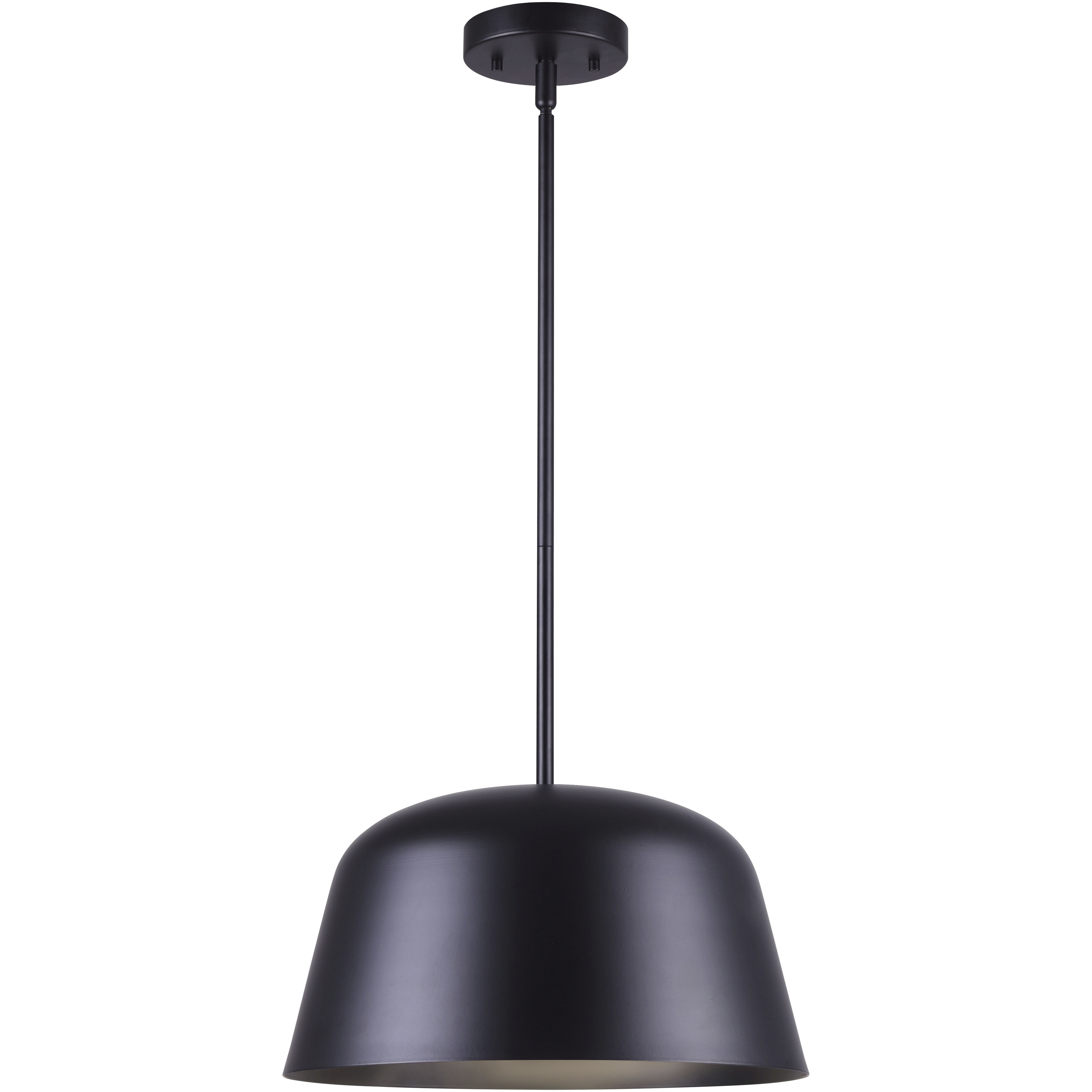 Kiliam 1 Light 13 inch Matte Black Pendant Ceiling Light 