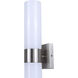 Maxine 2 Light 4.75 inch Brushed Nickel Vanity Light Wall Light