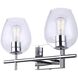 Cain 2 Light 15.75 inch Chrome Vanity Light Wall Light