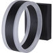 Franco LED 4.38 inch Black Outdoor Lantern