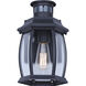 Buckly 1 Light 10.25 inch Black Outdoor Wall Lantern