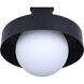 Baylor 1 Light 12.88 inch Black Outdoor Lantern