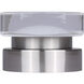 Benni Wall Light in Brushed Nickel