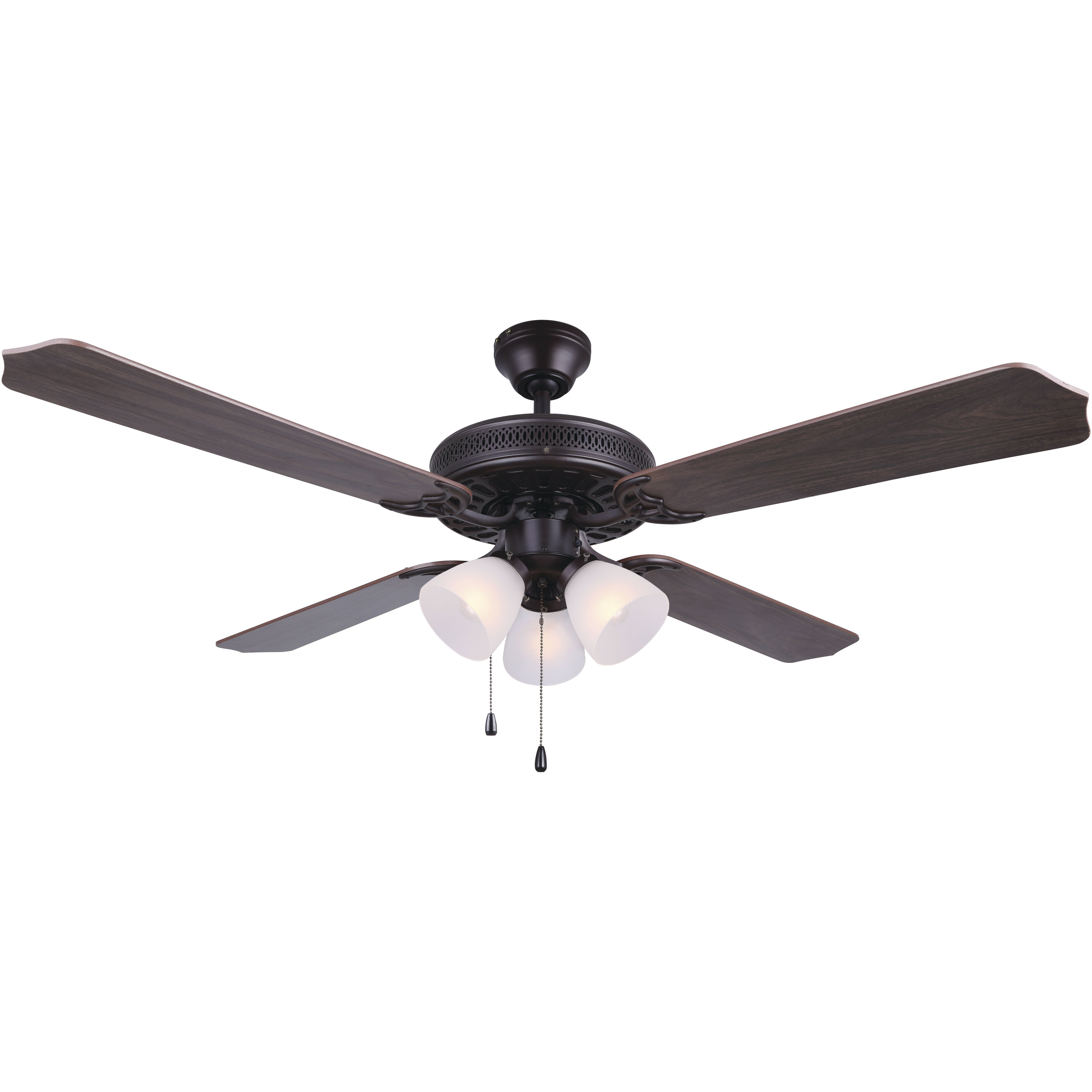 Madison 52 inch Oil Rubbed Bronze Ceiling Fan