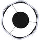 Castra LED 16.88 inch Black Semi-Flush Mount Ceiling Light