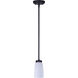 Portia 1 Light 5 inch Black Pendant Ceiling Light