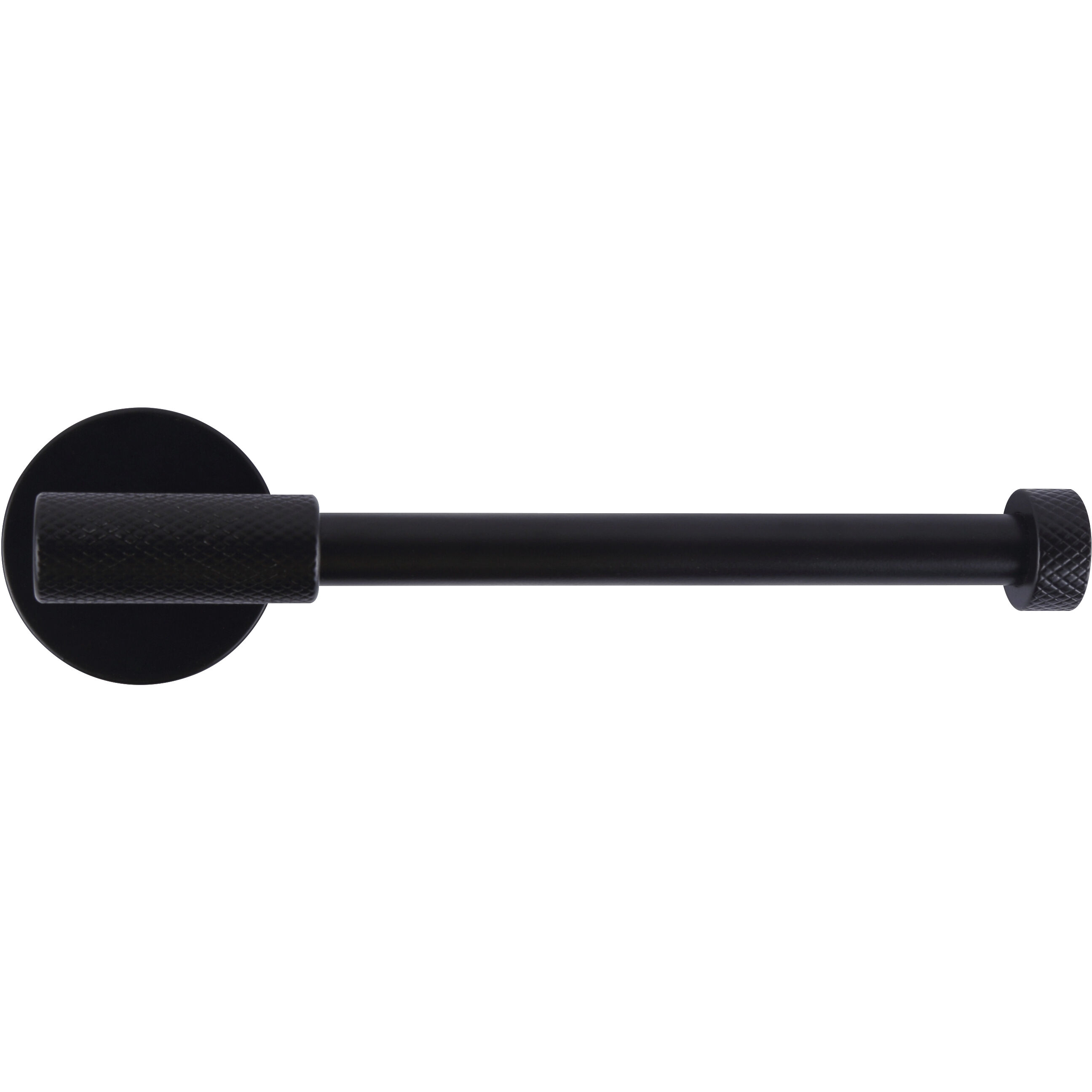 Varen 7 inch Matte Black Toilet Paper Holder
