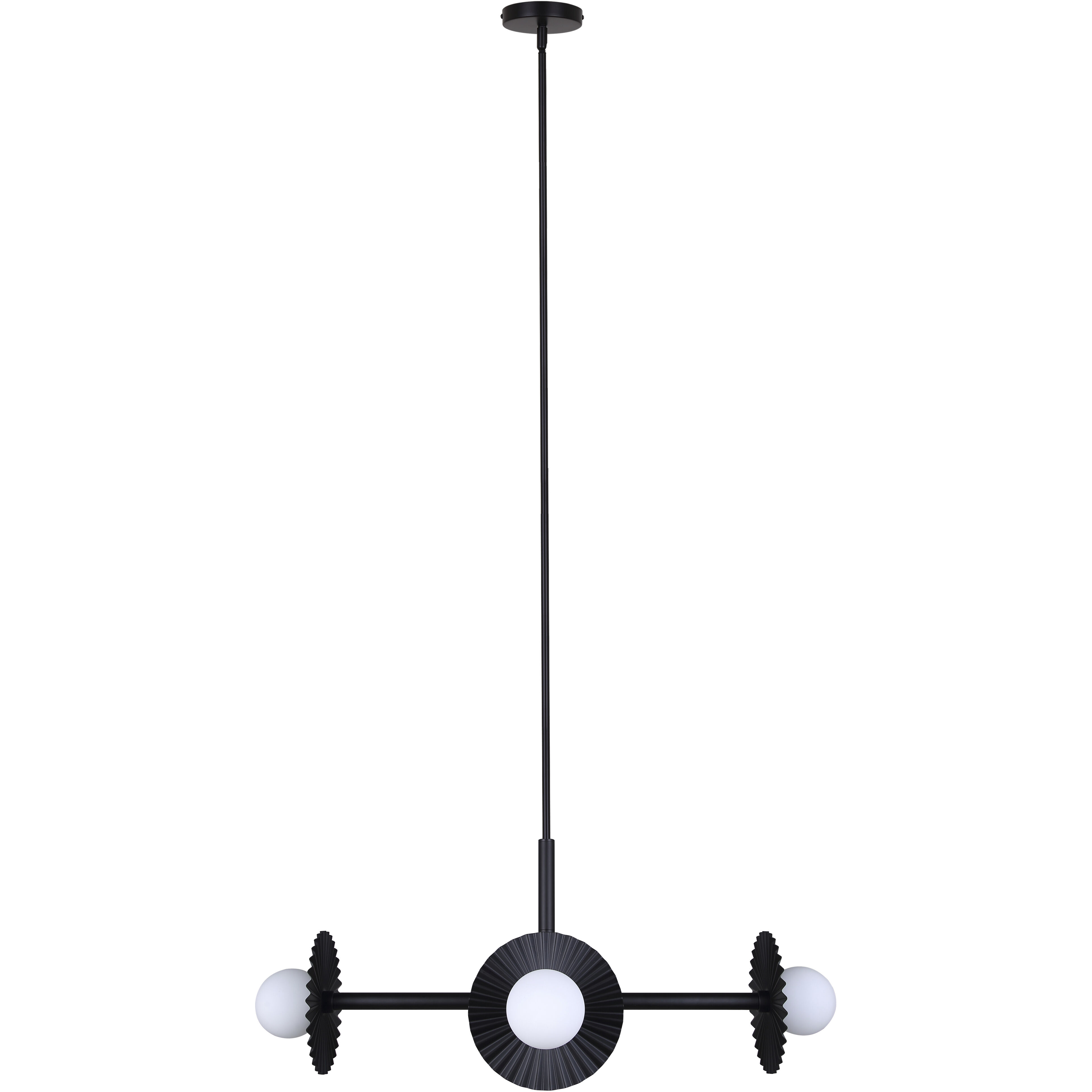 Payton 4 Light 16.88 inch Black Chandelier Ceiling Light