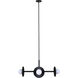 Payton 4 Light 16.88 inch Black Chandelier Ceiling Light