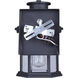 Kersley 1 Light 6.25 inch Black Outdoor Lantern