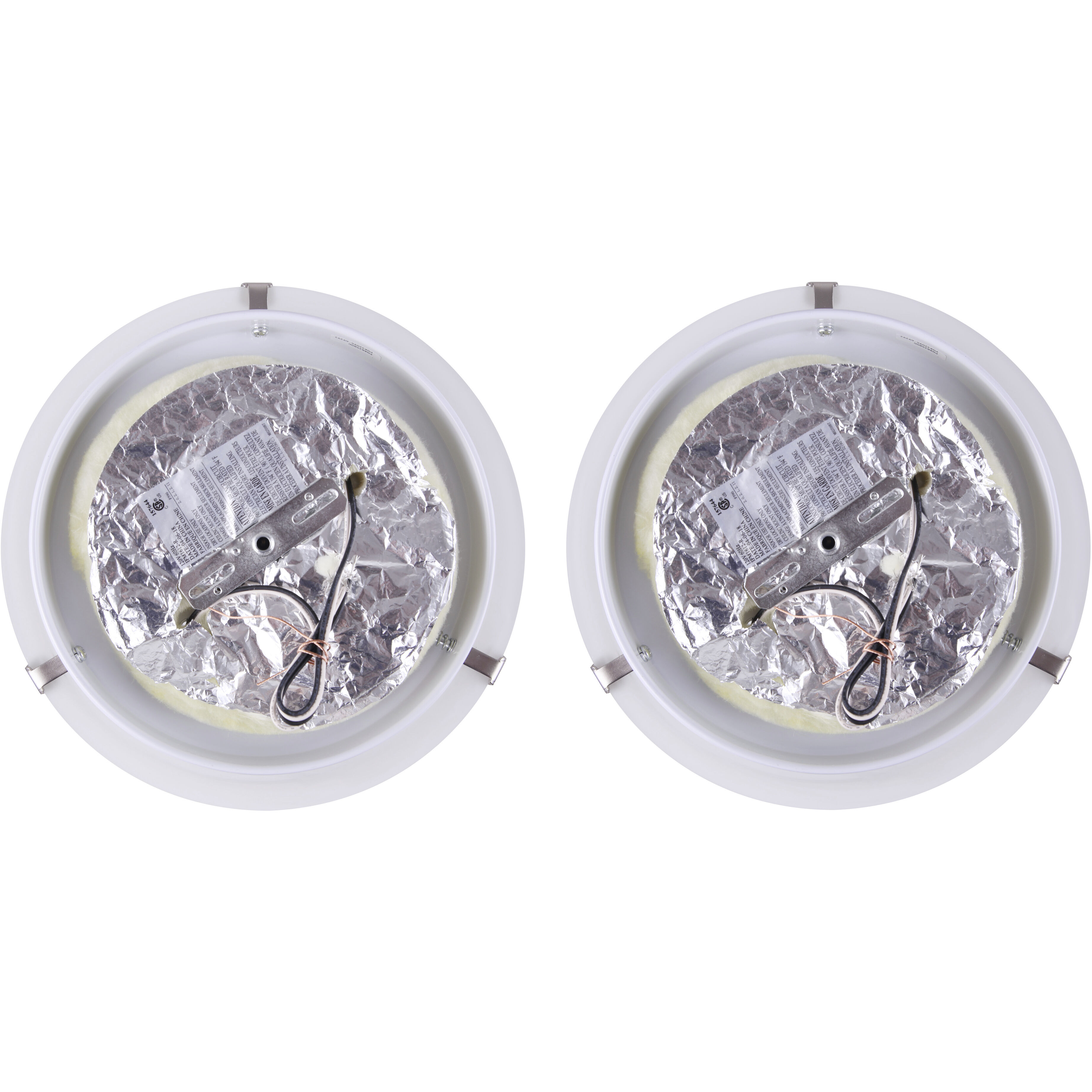 Madison 2 Light 12 inch Brushed Pewter Flush Mount Ceiling Light