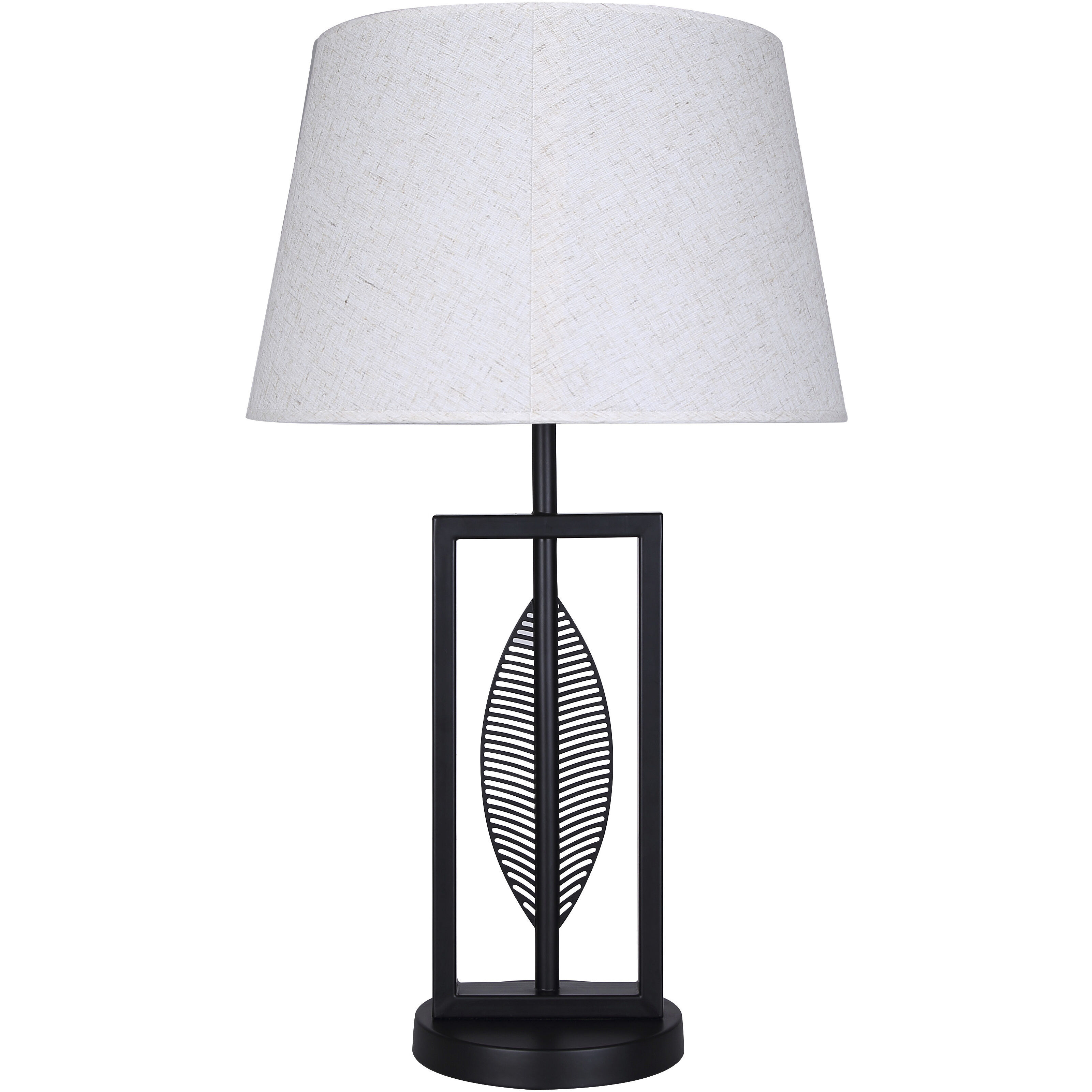 Willow 26 inch 100.00 watt Matte Black Table Lamp Portable Light