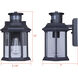 Kersley 1 Light 6.25 inch Black Outdoor Lantern