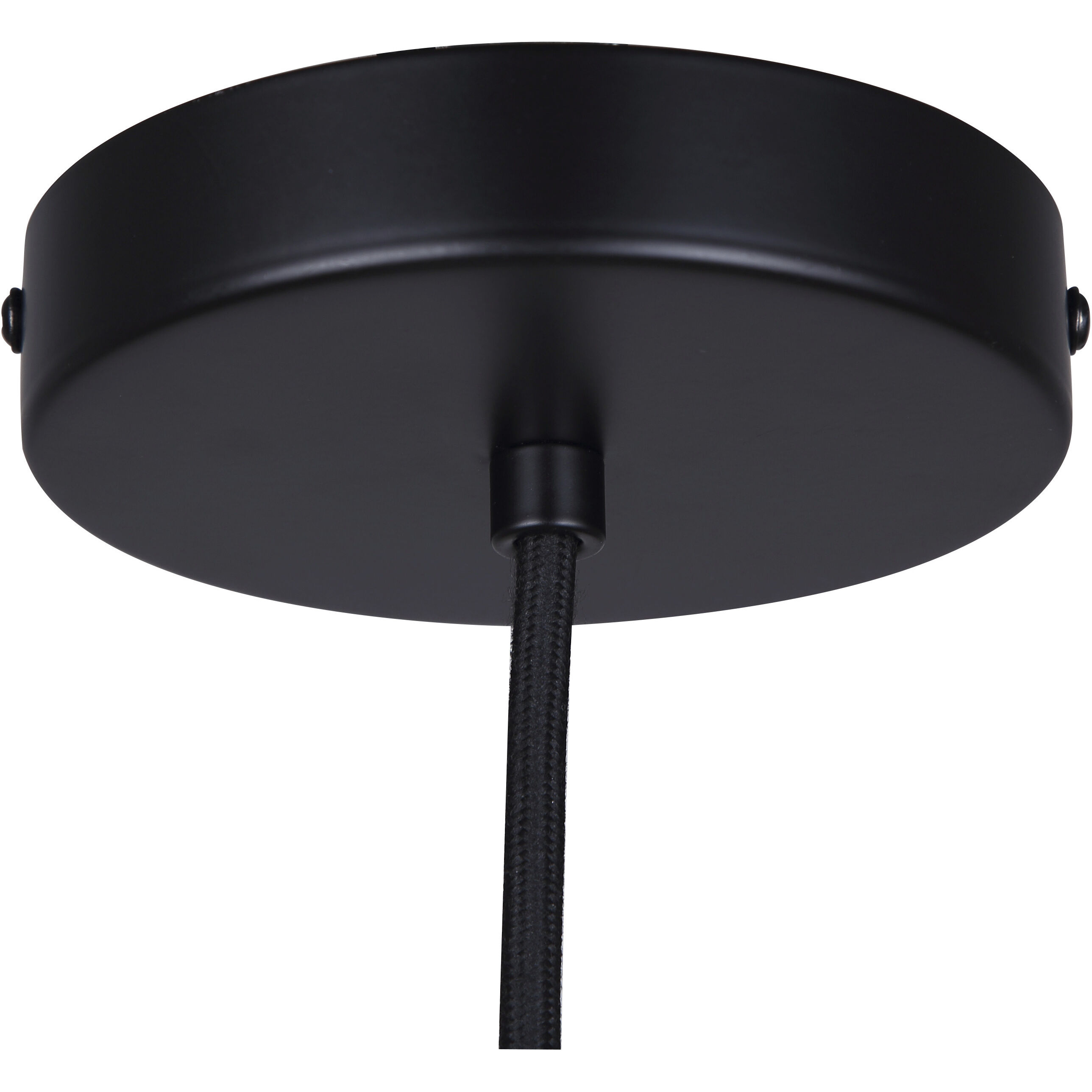 Jack 1 Light 6 inch Matte Black Pendant Ceiling Light in White Cement