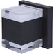 Valo LED 5 inch Black Outdoor Lantern