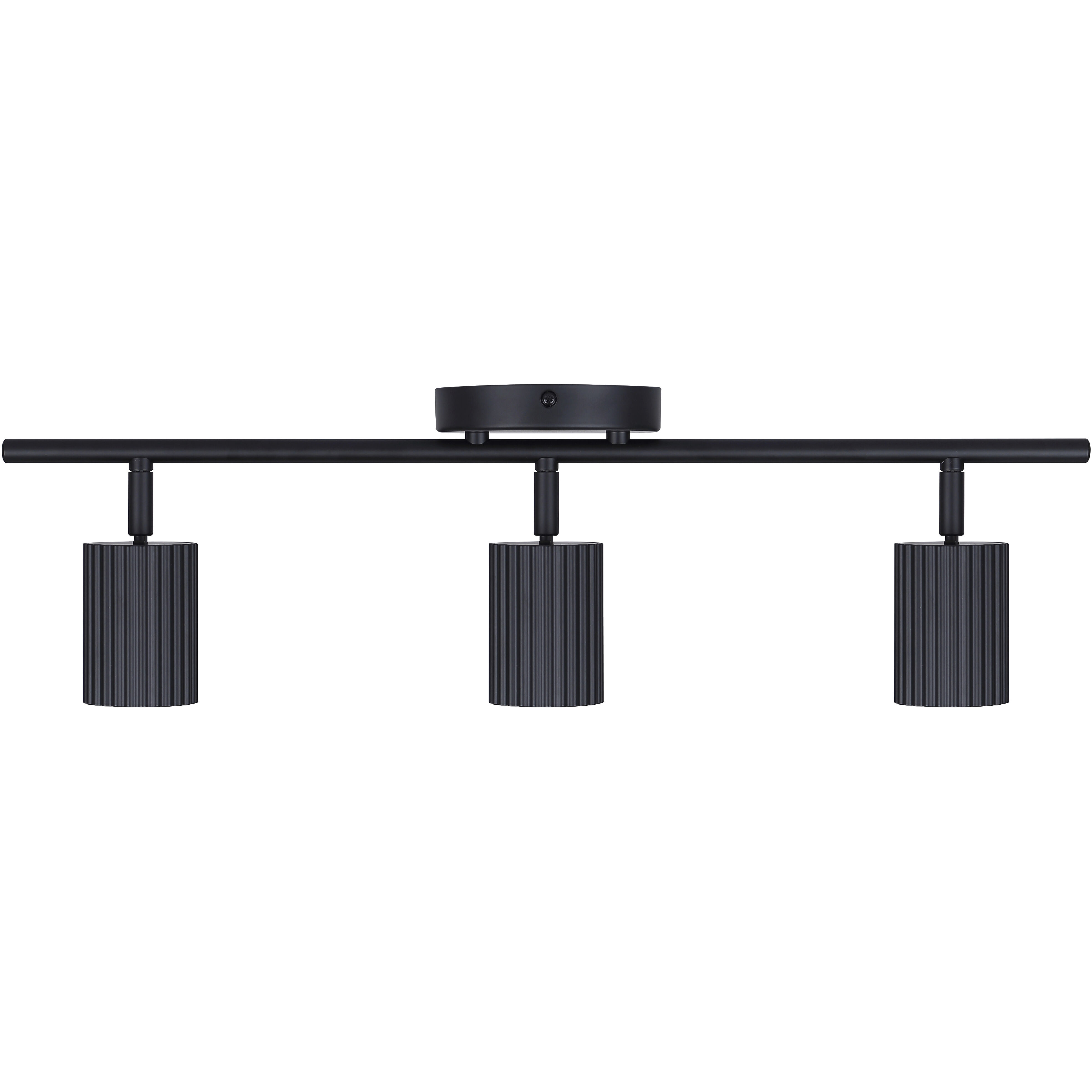 Rexton 3 Light Black Track Lighting Ceiling Light