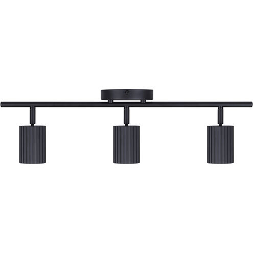Rexton 3 Light Black Track Lighting Ceiling Light