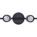 Rexton 2 Light Black Track Lighting Ceiling Light