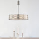 Madison 3 Light 18 inch Brushed Nickel Chandelier Ceiling Light