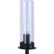 Benson 3 Light 16 inch Black Chandelier Ceiling Light