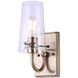 Vivien 1 Light 7 inch Gold Vanity Light Wall Light